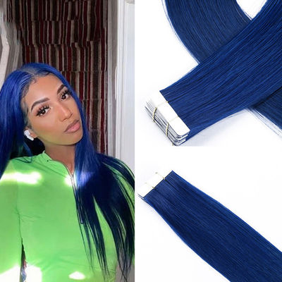 chất lượng  Tangle Free Invisi Tape In Hair Extensions Colored Soft Silky nhà máy sản xuất
