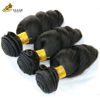 chất lượng  Natural Black Cambodian Virgin 16 Inch Brazilian Hair Loose Wave OEM nhà máy sản xuất