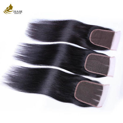 Brazil Thụy Sĩ Virgin Human Hair Lace Closure 4x4 7x7 8x8 OEM