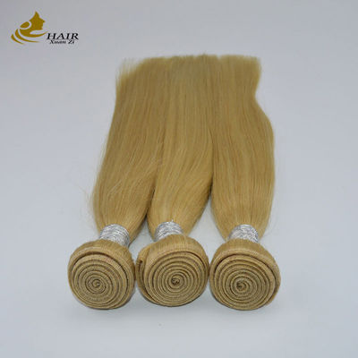 10A Ombre Hair Extensions 16 Inch 100% Remy 613 tóc vàng
