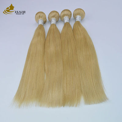 10A Ombre Hair Extensions 16 Inch 100% Remy 613 tóc vàng