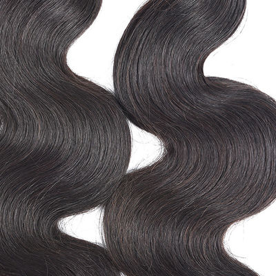 Virgin Remy tóc Brazil 10 Inch đen tóc con người gói đan