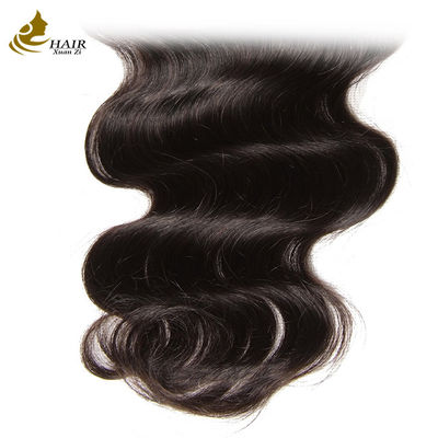 Body Wave Remy Human Hair Lace Closure 10A 4x4 Cơ sở lụa