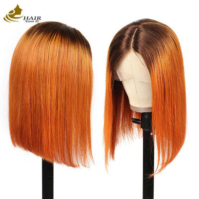 Màu tùy chỉnh Bob Peruk tóc người Brazil tóc Peruk renda Peruk mặt trước