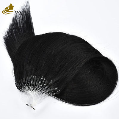 Đường thẳng Nano Pre Bonded Human Hair Extensions Microrings Extensions OEM