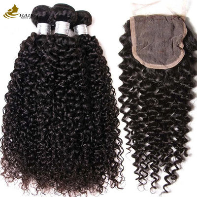 ODM Raw Campuchia Bundles Brazilian Kinky Curly Virgin Hair weft