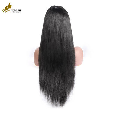 Bone Straight Không dính trong suốt 13X4 HD Dent trước màu tự nhiên 100% tóc con người tóc giả