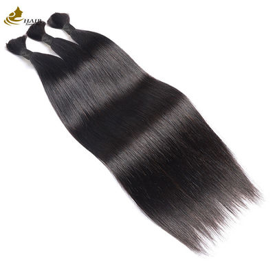 Đồ bán buôn nguyên liệu 100% Virgin Brazil / Malaysia / Ấn Độ / Peru Human Braiding Hair Bulk