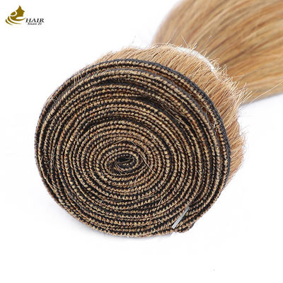 Mức độ 10A Ấn Độ Virgin Human Hair Bundles 27# Straight Hair Weft