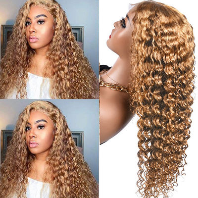 Deep Wave Full Lace Human Hair Wigs cho vẻ ngoài và cảm giác tự nhiên