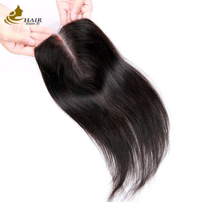 Bán buôn tóc người nguyên chất thẳng màu đen tự nhiên được căn chỉnh theo biểu bì