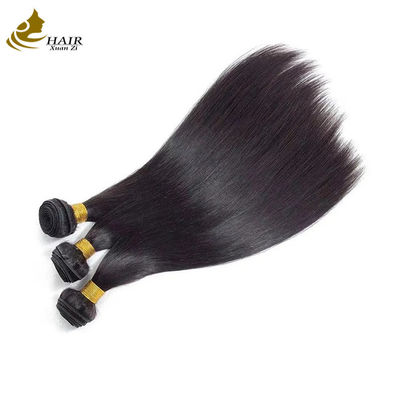 Mức 12A Brazil Ấn Độ 100% Remy nguyên chất Virgin Human Hair Extension Đen tự nhiên