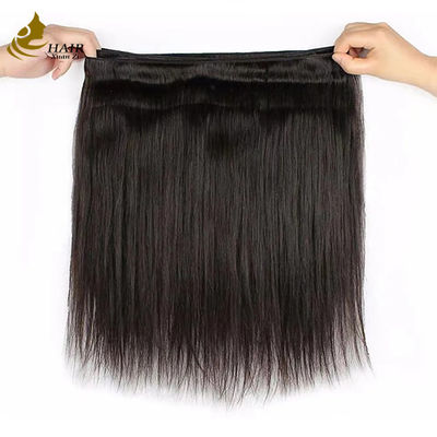 Mức 12A Brazil Ấn Độ 100% Remy nguyên chất Virgin Human Hair Extension Đen tự nhiên