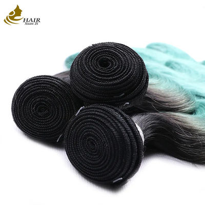 Sản xuất trực tiếp bán Việt Nam Virgin Human Hair 1b/Blue Color Straight Hair Bundle