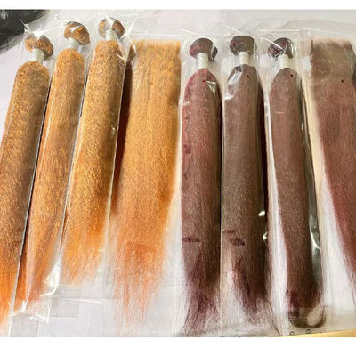 Sản phẩm bán buôn Ombre Human Hair Extensions Brazil Kinky Straight Yaki Hair Weave Bundles