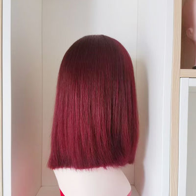 Thời trang tóc con người Bob tóc giả tóc Brazil tóc renda tóc giả mặt trước