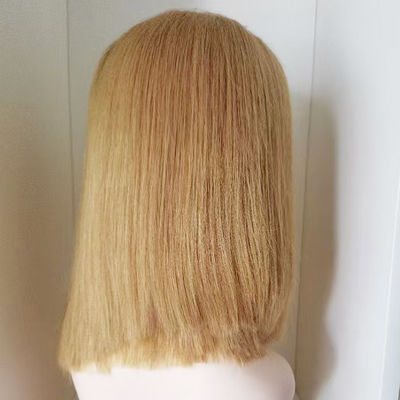 13X4 4X4 13X6 Dent Frontal Raw Brazil Virgin Human Hair Wig Short Bob Wig