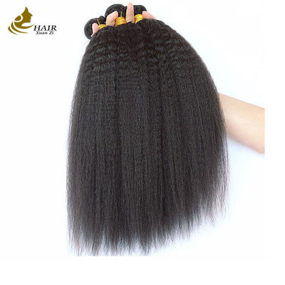 Brazilian Weaving Yaki tóc người thẳng Kinky thẳng đệm đệm dày