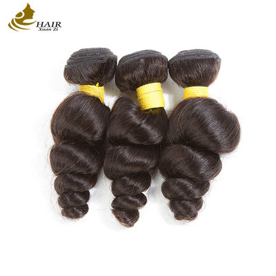 Bông tóc Brazilain Human Hair Loose Wave Bundles with Closure