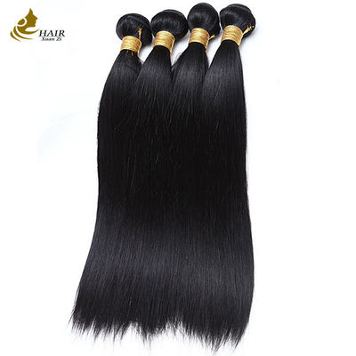 Giá rẻ Brazil cuticle thẳng hàng nguyên chất 100% Virgin thẳng tóc con người gói