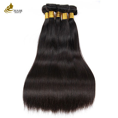 Giá rẻ Brazil cuticle thẳng hàng nguyên chất 100% Virgin thẳng tóc con người gói