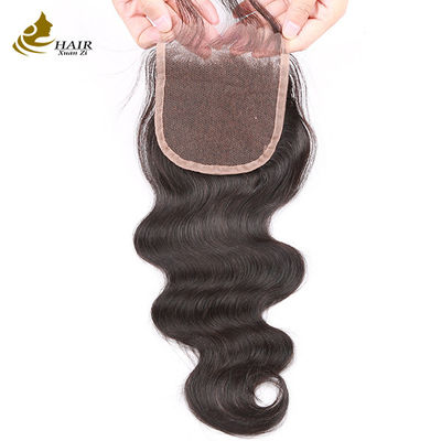 Sản phẩm bán buôn chất lượng tốt Brazil Virgin Body Wave Human Hair 4*4 Lace Closure
