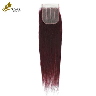 Phong cách thứ ba Phần 4X4 thẳng 10-18 inch mài mài thông minh Khóa tóc con người Toupees nhà máy giá bán buôn trong kho