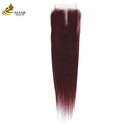 Phong cách thứ ba Phần 4X4 thẳng 10-18 inch mài mài thông minh Khóa tóc con người Toupees nhà máy giá bán buôn trong kho