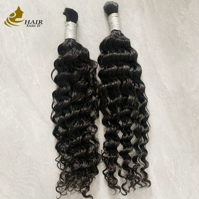 Virgin tự nhiên châu Âu 100% tóc đan của con người