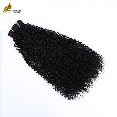 Nhà máy cuticle thẳng hàng nguyên chất Việt Nam 100% Virgin Double kéo Afro Curly Human Hair Bundle