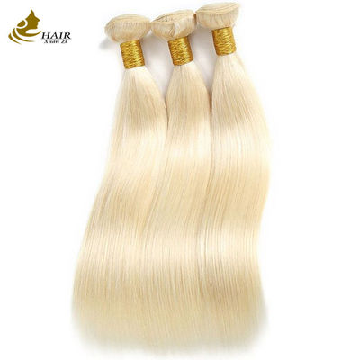 613 tóc vàng 100% tóc con người Virgin Extension Straight Bundles