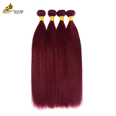 Các phần mở rộng 99J Vinered Burguney Color Human Hair Bundles