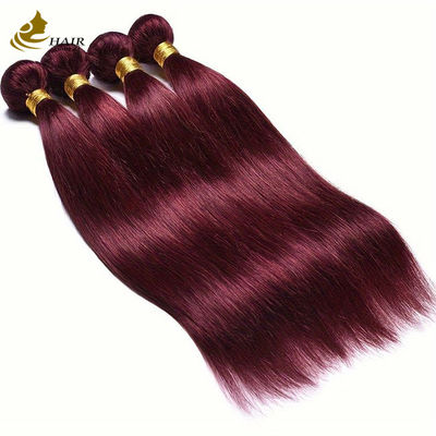 Các phần mở rộng 99J Vinered Burguney Color Human Hair Bundles