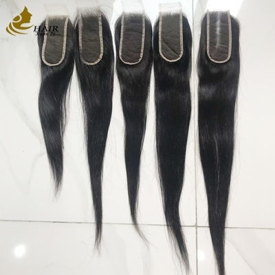 Tóc mái đóng (closure) thẳng Brazil 2x6 HD vô hình bằng tóc thật