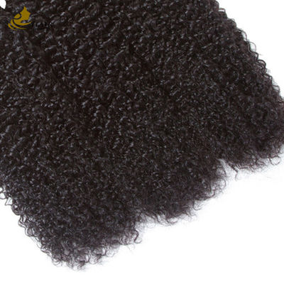 Kinky Beauty Supply Hair Bundles Không chế biến tóc người Brazil