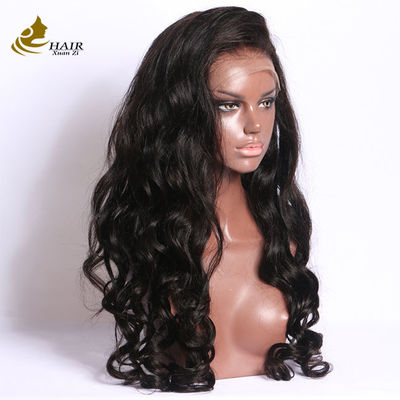 Remy HD Tóc người tóc quấn tóc giả 13x4 quấn mặt trước cho phụ nữ da đen
