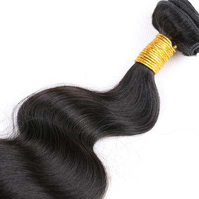 Chất liệu thô của Brazil, Ấn Độ, Remy Hair Bundles Natural Wave 20 inch