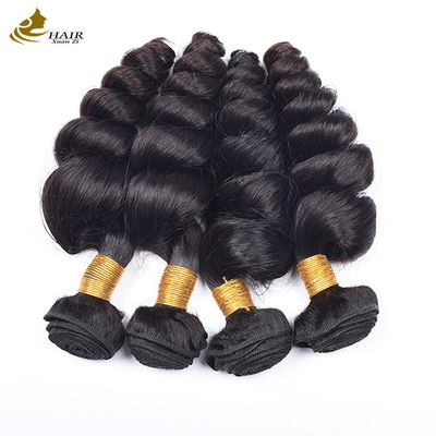 Mở tóc con người Remy Virgin Cuticle Hair Double Drawn Volume Weft