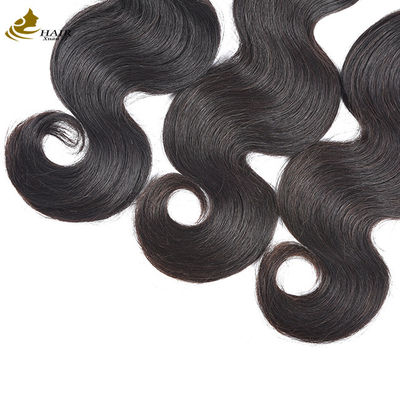 Lụa cơ sở tóc con người Mắt đeo đóng Mặt trước Cơ thể sóng tùy chỉnh