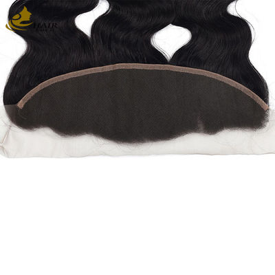Đàn bà Remy Hair Extensions Human Bundles 100% Brazil với cửa trước đan xen