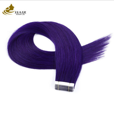 Brazilian Double Tape In Hair Extensions 30 inch màu tím