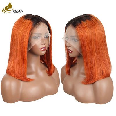 Full Lace Front 613 Wig Human Hair Short Bob Wigs 130% mật độ