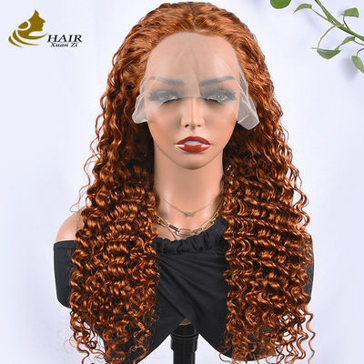 Burgundy tùy chỉnh tóc con người tóc giả Afro Kinky phong cách xoăn