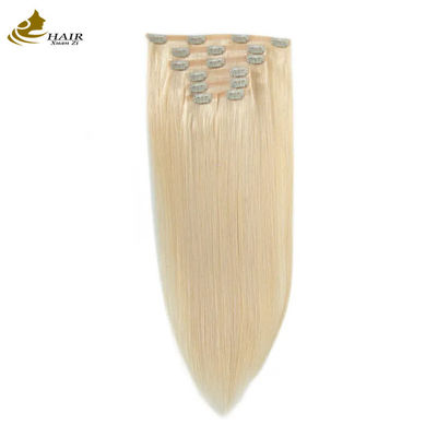 613 Màu sắc 30 Inch Clip In Hair Extensions Pony Tail Hair Piece
