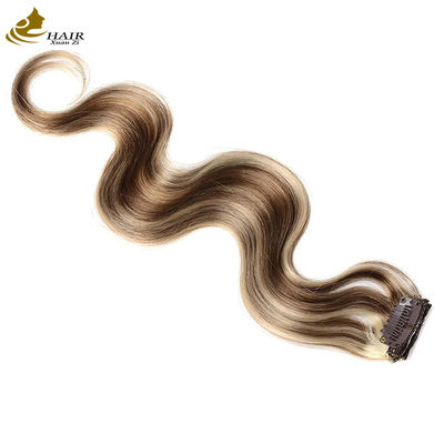 Malaysian Weave Clip In Seamless Hair Extensions Mượt mà và mềm
