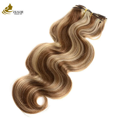 Malaysian Weave Clip In Seamless Hair Extensions Mượt mà và mềm