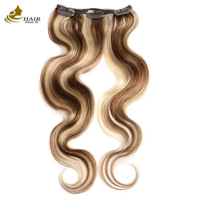 Malaysian Weave Clip In Seamless Hair Extensions Mượt mà và mềm