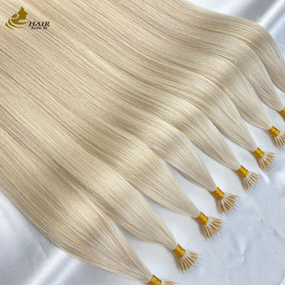 18 inch Nano Ring Human Hair Extensions Keratin U Tip tùy chỉnh