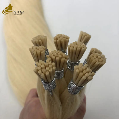 Indian Remy Keratin Prebonded Hair Extensions I Tip tùy chỉnh