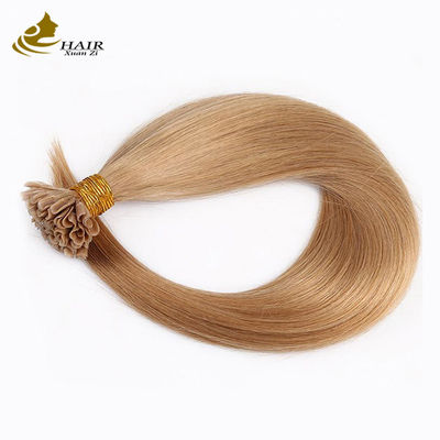 OEM U Tip 100 Virgin Human Hair Extensions 30 Inch Hair Extensions được đính kèm trước